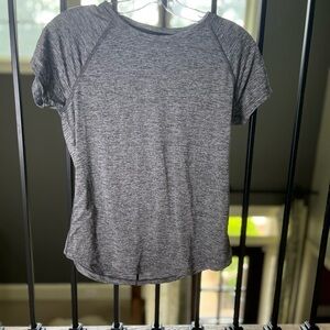 Champion Women's Heather Gray Short Sleeve Tee